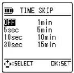 SANYO ICR-XPS01 - TIME SKIP - 1