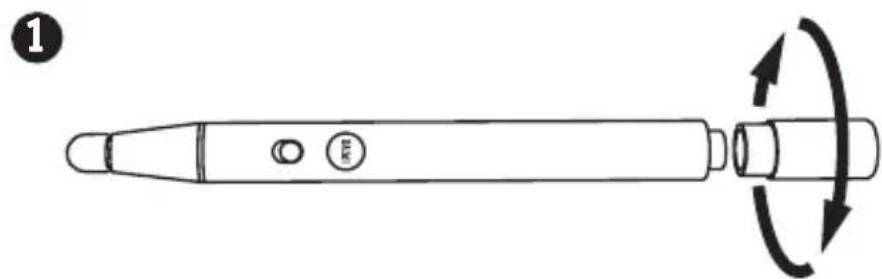 Ipevo IS-01 - Readying the Interactive Pen - 1
