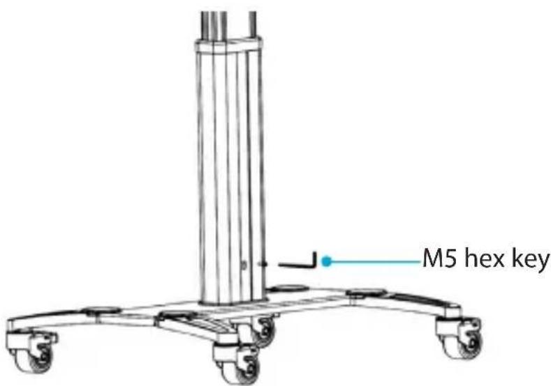 M5 hex key