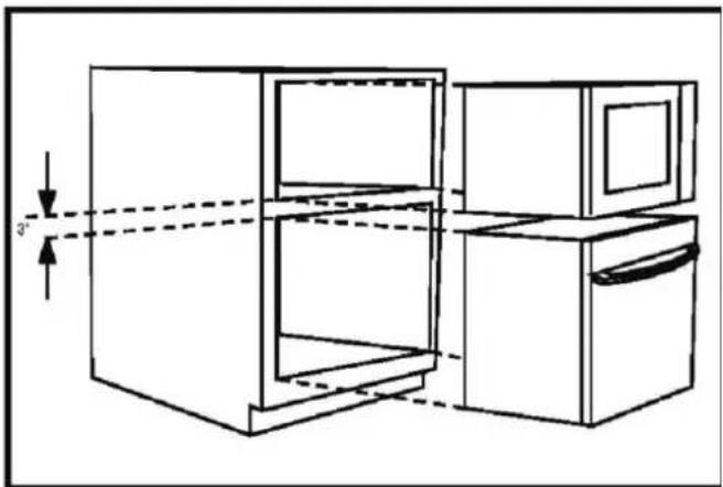 FRIGIDAIRE MWTK30KF - CABINET OR WALL CUTOUT - 2