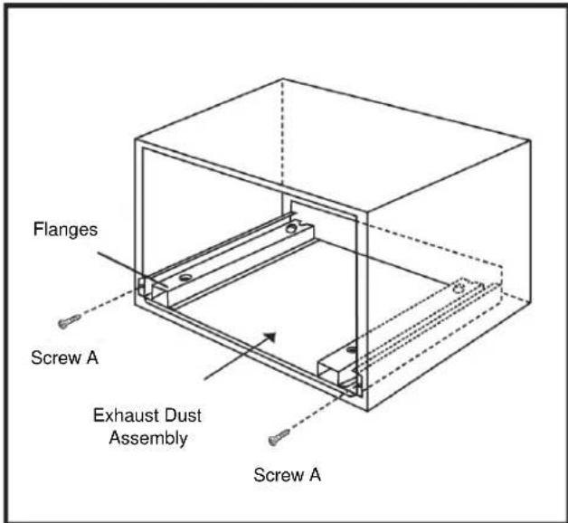 Flanges Screw A Exhaust Dust Assembly Screw A