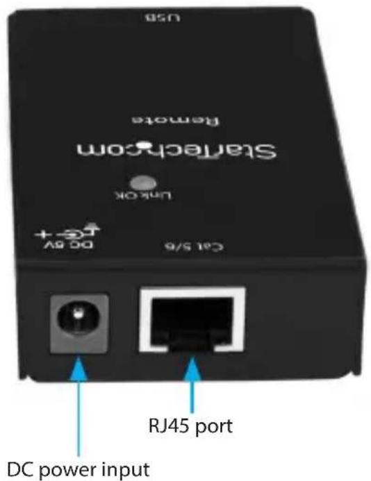 Remote Scan.com USB Link OK DC 5/6 DC 5V PG 5V PG 5V RJ45 port DC power input