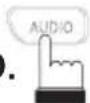 Macrom M-DVD9900 - ①During playback, press AUDIO. - 1