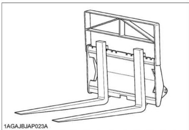 KUBOTA LA240A - Pallet fork - 1