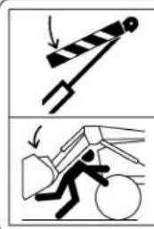KUBOTA LA240A - TO AVOID INJURY FROM FALLS OR BEING CRUSHED : - 1
