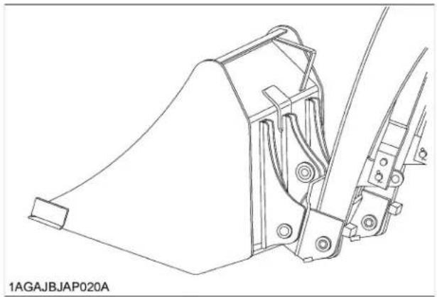 KUBOTA LA240A - CAUTION - 1