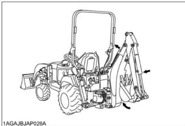 KUBOTA LA240A - CAUTION - 1