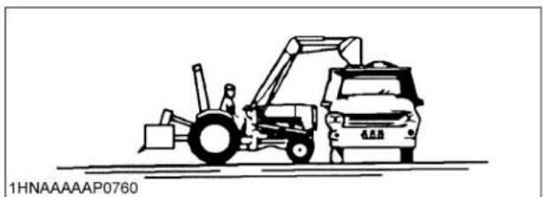 KUBOTA LA240A - DUMPING THE BUCKET - 1