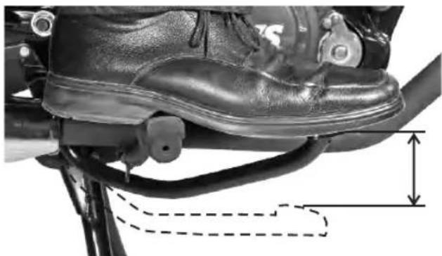 TVS Star City Plus (2014) - Rear brake - 1