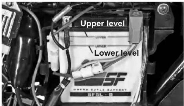 Upper level LOWER Lower level SF UNITAR EVILS BATTERY SF5L - B