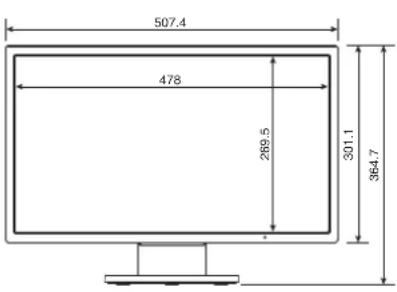 NEC MultiSync L220W - 表示画素数／解像度 P21,31 - 1
