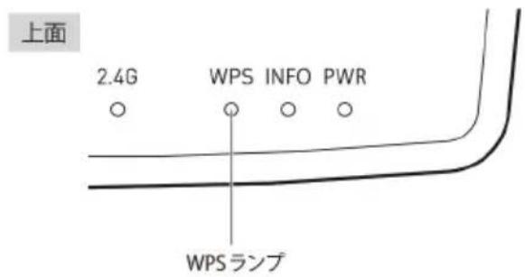 Elecom WRB-300FEBK - 本製品の背面にある「WPS 設定ボタン」を 2 秒以上押して、離します。 - 2
