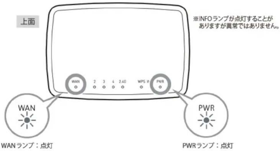 Elecom WRB-300FEBK - モデム等のランプおよび本製品のランプが正しく点灯していることを確認します。 - 1