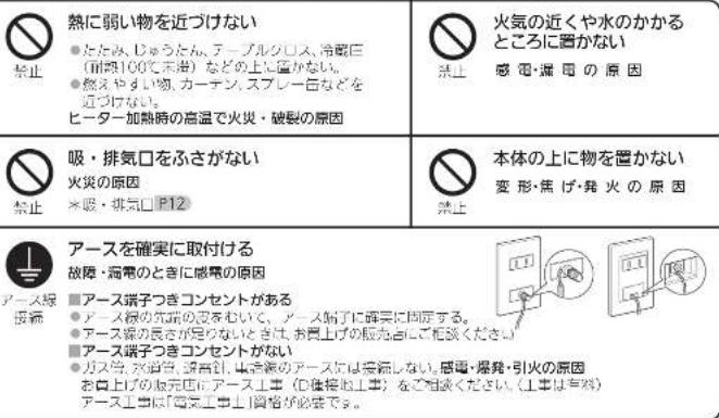 MITSUBISHI RG-HS1-W - 警告 - 1