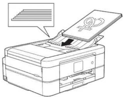 BROTHER DCP-J567N - ADF（自動原稿送り装置）にセットできない原稿 - 6