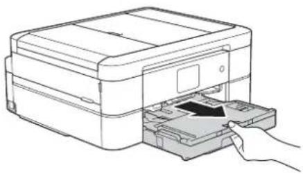 BROTHER DCP-J567N - 原稿台カバーを開けて、読み取り部を拭く - 3