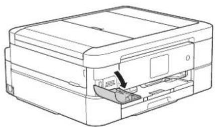 BROTHER DCP-J567N - メディアスロットカバーを開く - 1