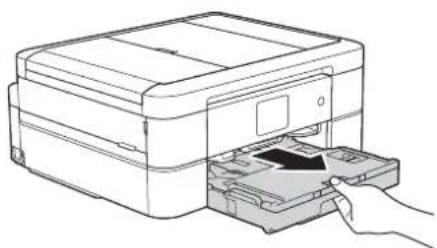 BROTHER DCP-J567N - 用紙トレイを引き出す - 1