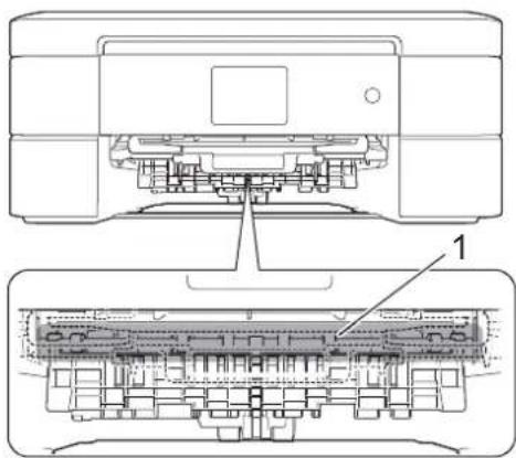 BROTHER DCP-J567N - 本体内部に紙片（1）が残っていないか確認する - 1