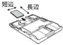 BROTHER DCP-J567N - 用紙サイズとセットする向きについて - 1