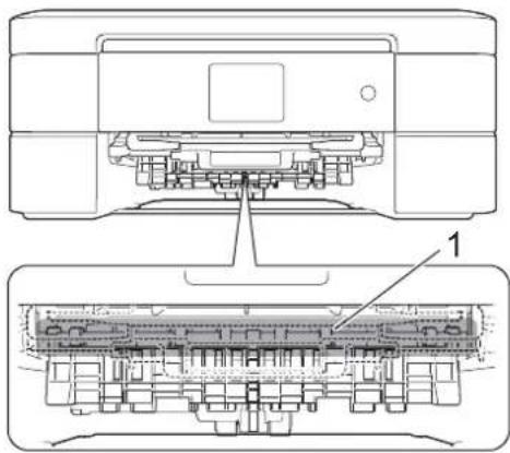 BROTHER DCP-J567N - 本体内部に紙片（1）が残っていないか確認する - 1