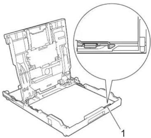 BROTHER DCP-J567N - 印刷したい面を下にして、用紙をセットする - 2