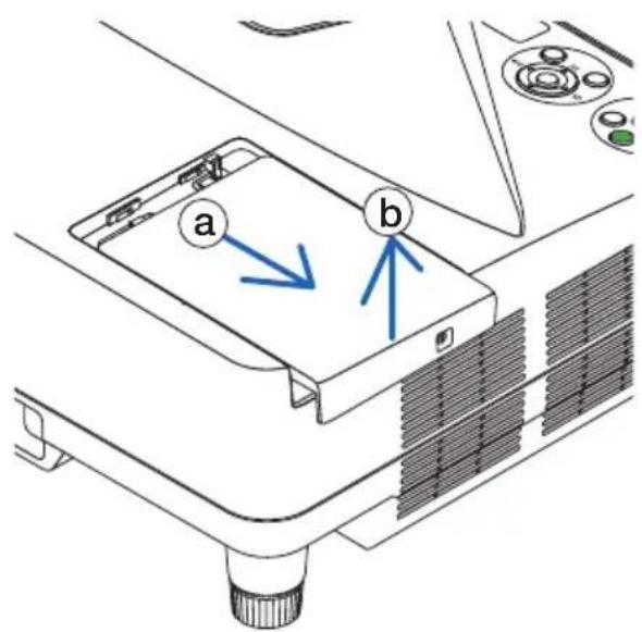 NEC NP-UM351WJL - ランプカバーを外す。 - 2