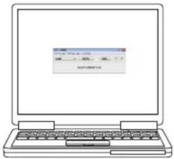NEC NP-UM351WJL - 投写画面上でマウス操作を行い、動かしたい角の「●」をクリックする。 - 1