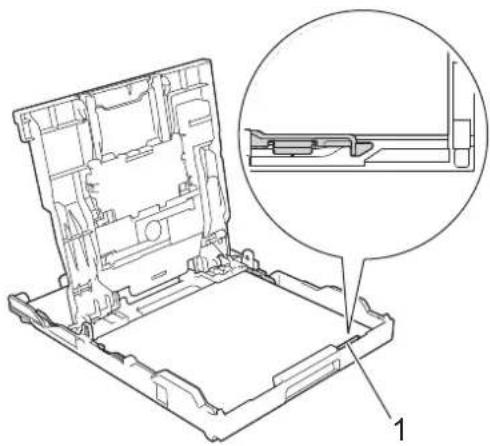 BROTHER DCP-J572N - 印刷したい面を下にして、用紙をセットする - 2