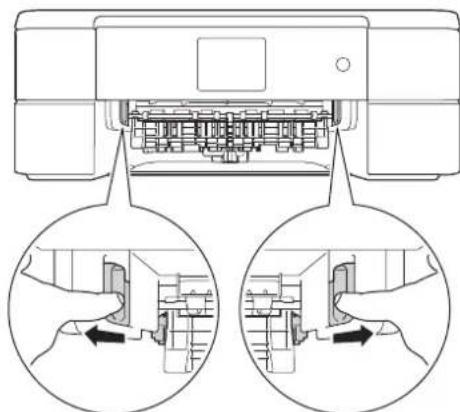 BROTHER DCP-J572N - 用紙が前面に詰まったときは - 2