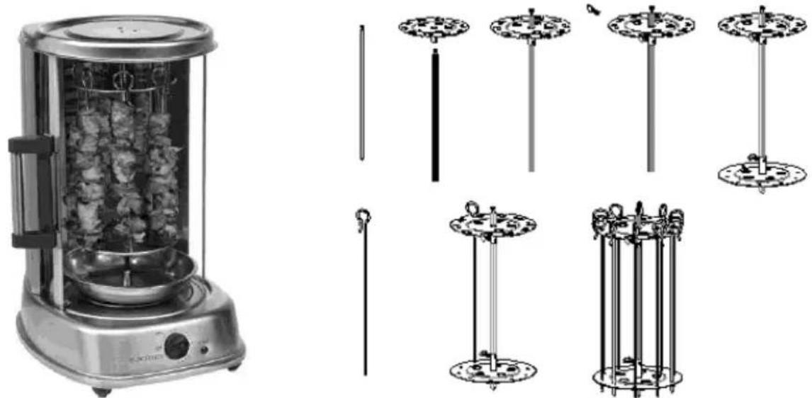 Jocel JGV011695 - UTILIZACIÓN DEL ASADOR EN PINCHOS - 3