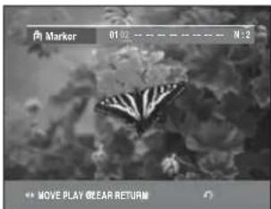 内 Marker 01:2 N:2 MOVE PLAY BEAR RETURN