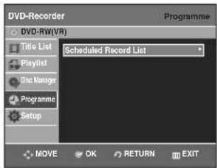 SAMSUNG DVD-R131 - S přístrojem v Stop modu stiskněte tlačítko TIMER. - 1
