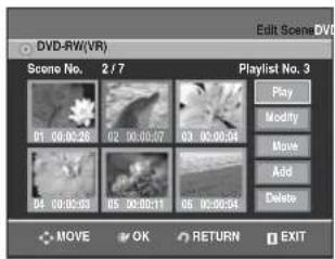 SAMSUNG DVD-R131 - Stiskněte tlačítko OK. Zvolená scéna se přehraje. - 2