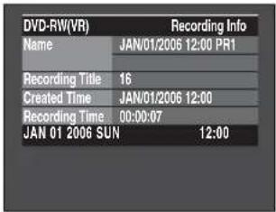 SAMSUNG DVD-R131 - Provedení One Touch záznamu (OTR) - 5