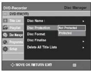 SAMSUNG DVD-R131 - Ochrana disku - 5