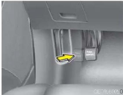 HYUNDAI Veracruz (2015) - 주차 브레이크 점검 - 1