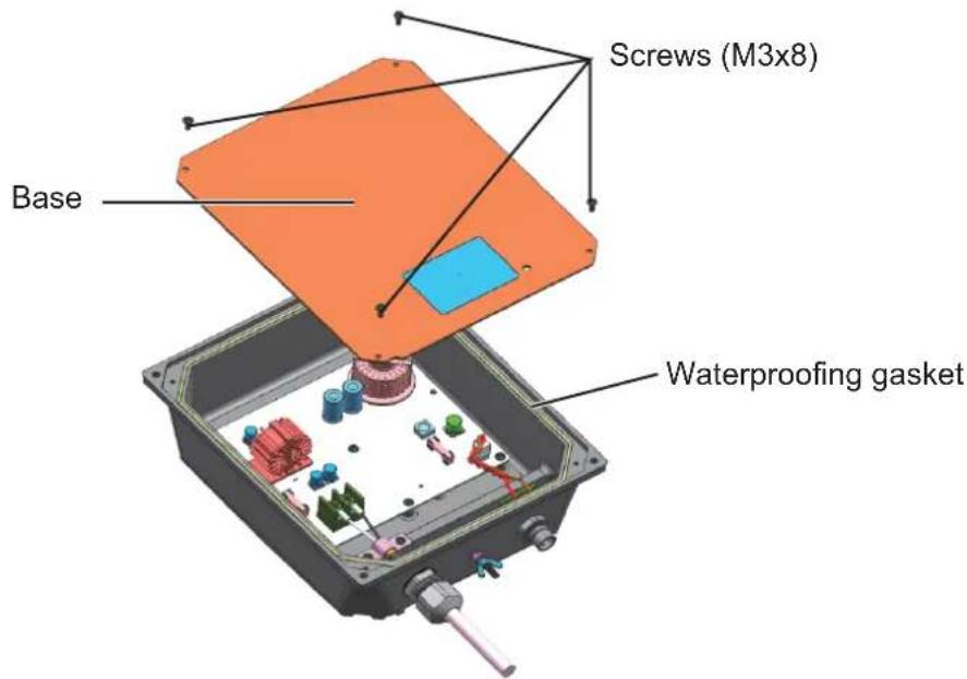 Screws (M3x8) Base Waterproofing gasket