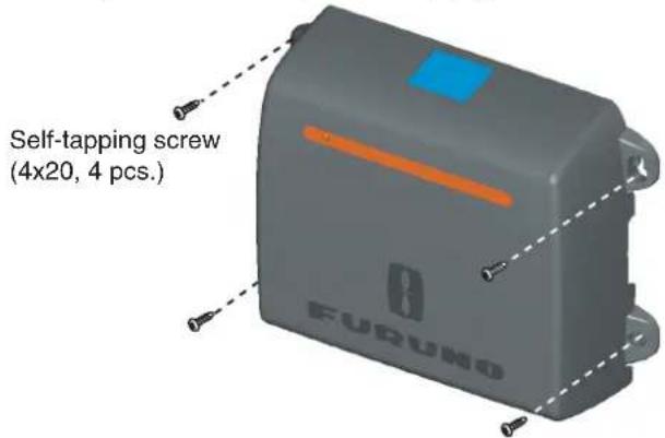 Self-tapping screw (4x20, 4 pcs.) FURUNO