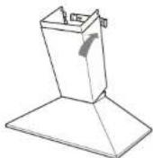FRIGIDAIRE FJWA369TBIS - Montar el soporte de la cubierta del conducto - 7