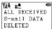 AIWA PT-H99 - Deleting the S-mail - 4
