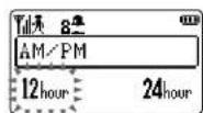 AIWA PT-H99 - To display the digital clock in standby: - 3