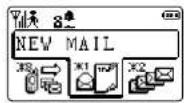 AIWA PT-H99 - To send an S-mail: - 1
