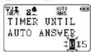 AIWA PT-H99 - Setting time to start auto answer message - 1