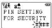 AIWA PT-H99 - To set the security lock: - 1