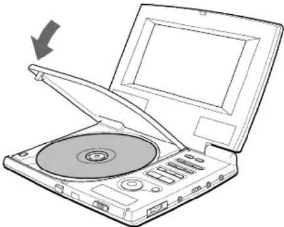 AIWA XD-DW5 - Close the disc cover. - 1