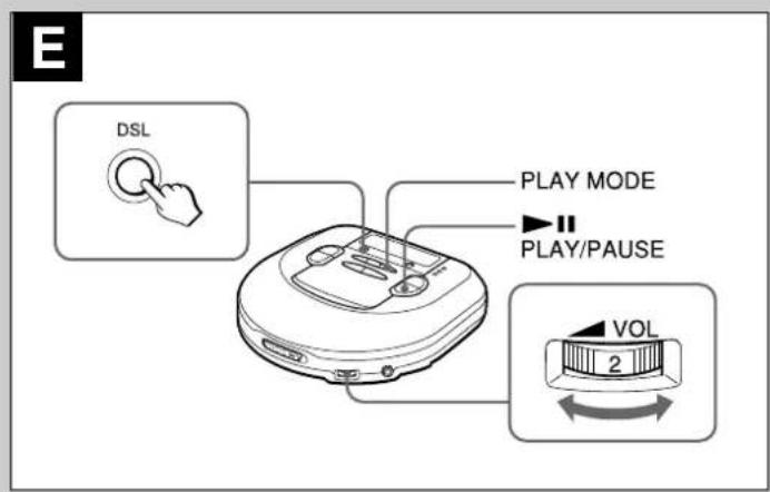 DSL PLAY MODE PLAY/PAUSE VOL 2