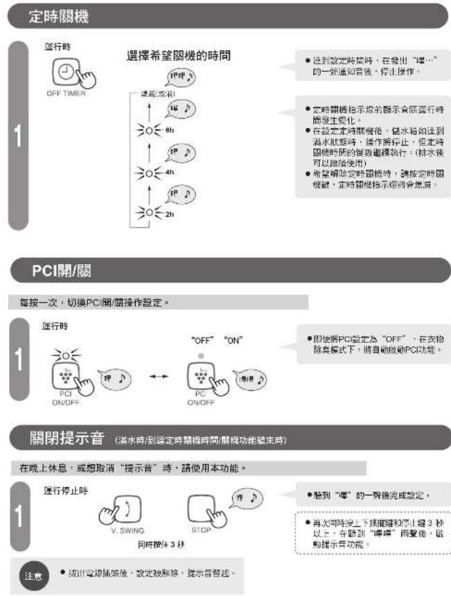 SHARP DW-D20A - 方便的功能 - 3
