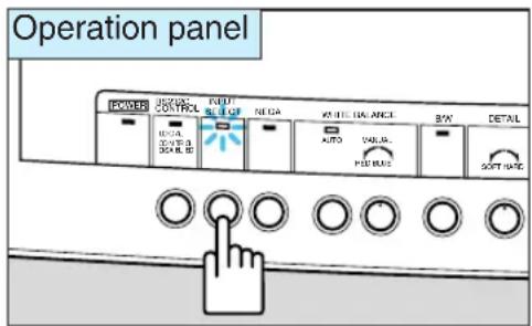 Operation panel POWER CONTROL RED OFF NEGA WHITE BANAGE BOX DETAIL AUTO VALBA PUB BANG SOFT BANG