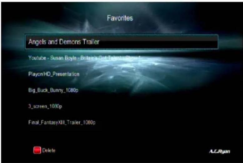 Favorites Angels and Demons Trailer Youtube - Susan Boyle - Britain's Get Talent Player 1 Playcn!HD_Presentation Big_Buck_Bunny_1080p 3_screen_1080p Final_FantasyXIII_Trailer_1080p Delete A.C.Ryan